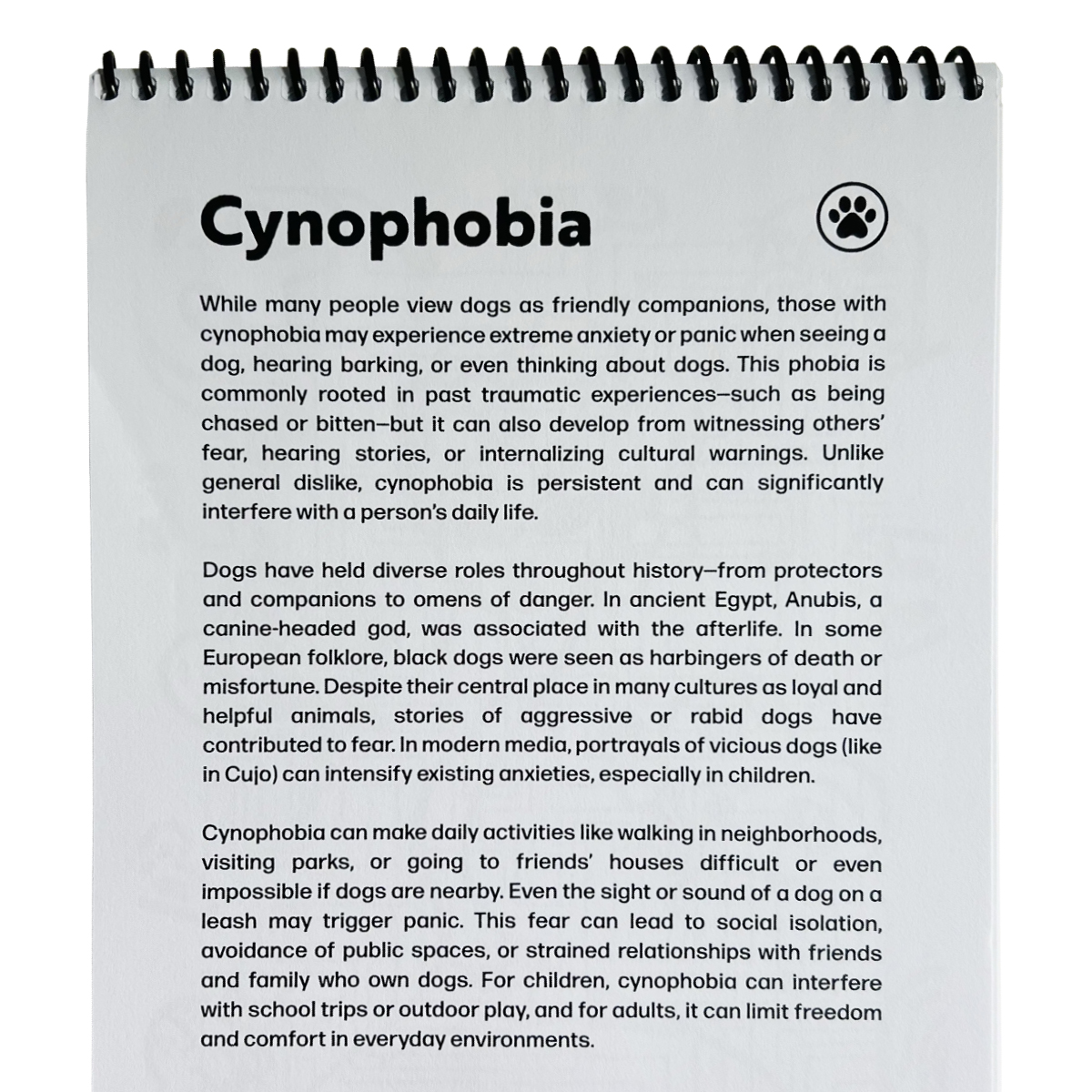 Cynophobia